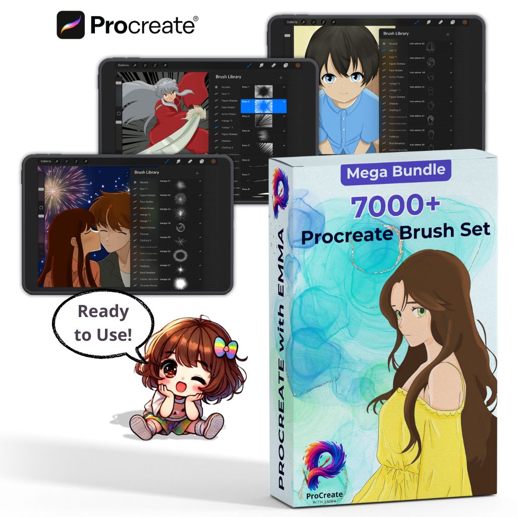 Procreate Brush Set - Mega Bundle